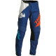 Pantaloni motocross/enduro Thor Sector Edge, culoare albastru/portocaliu, marimea 28